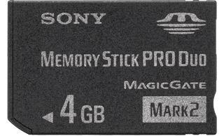 MSMT4G MEMORY STICK PRO DUO 4GB