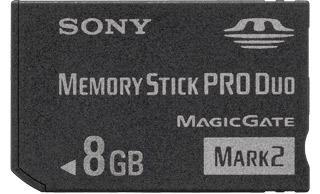 MSMT8G MEMORY STICK PRO DUO 8GB