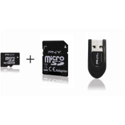 P-MICROSD4GBKAD4-BX MICRO SD QUADRIPACK 4GB