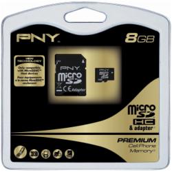 P-MICROSD8GBHC-BX MICROSD CARD 8GB HC
