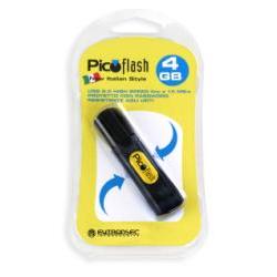 PICOFLASH/4GB-B PICOFLASH 4GB-10MB/S - USB2.0 BLACK