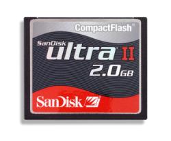 SDCFH-002G-E11 SANDISK COMPACT FLASH CARD 2GB