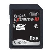 SDSDX3-008G-E31 SD 8GB EXTREME III 30MB/S VERSION - Clicca l'immagine per chiudere