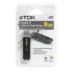 UFD-8GBUEABL USB FLASH DRIVE 8GB USB 2.0 SINGOLO